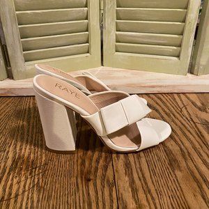 RAYE HOPE MULE IN WHITE